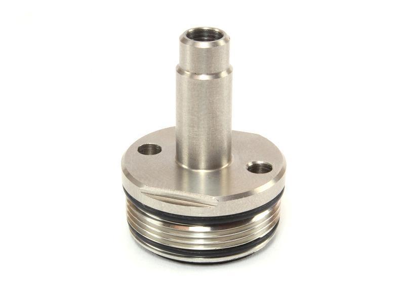 VSR-10 teräksinen sylinterinpää suoralla suuttimella