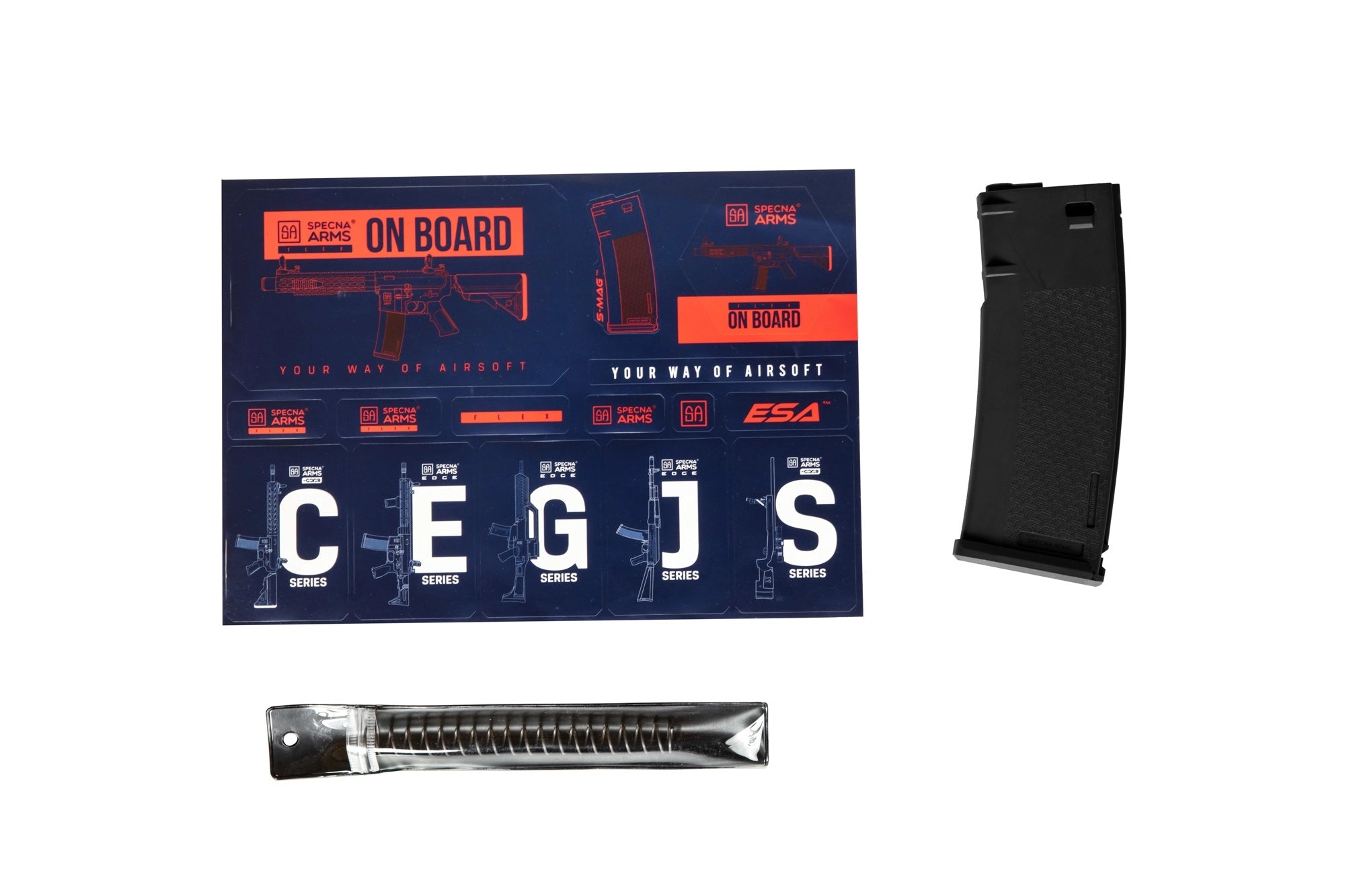 SA-F01 FLEX GATE X-ASR sähköase - musta