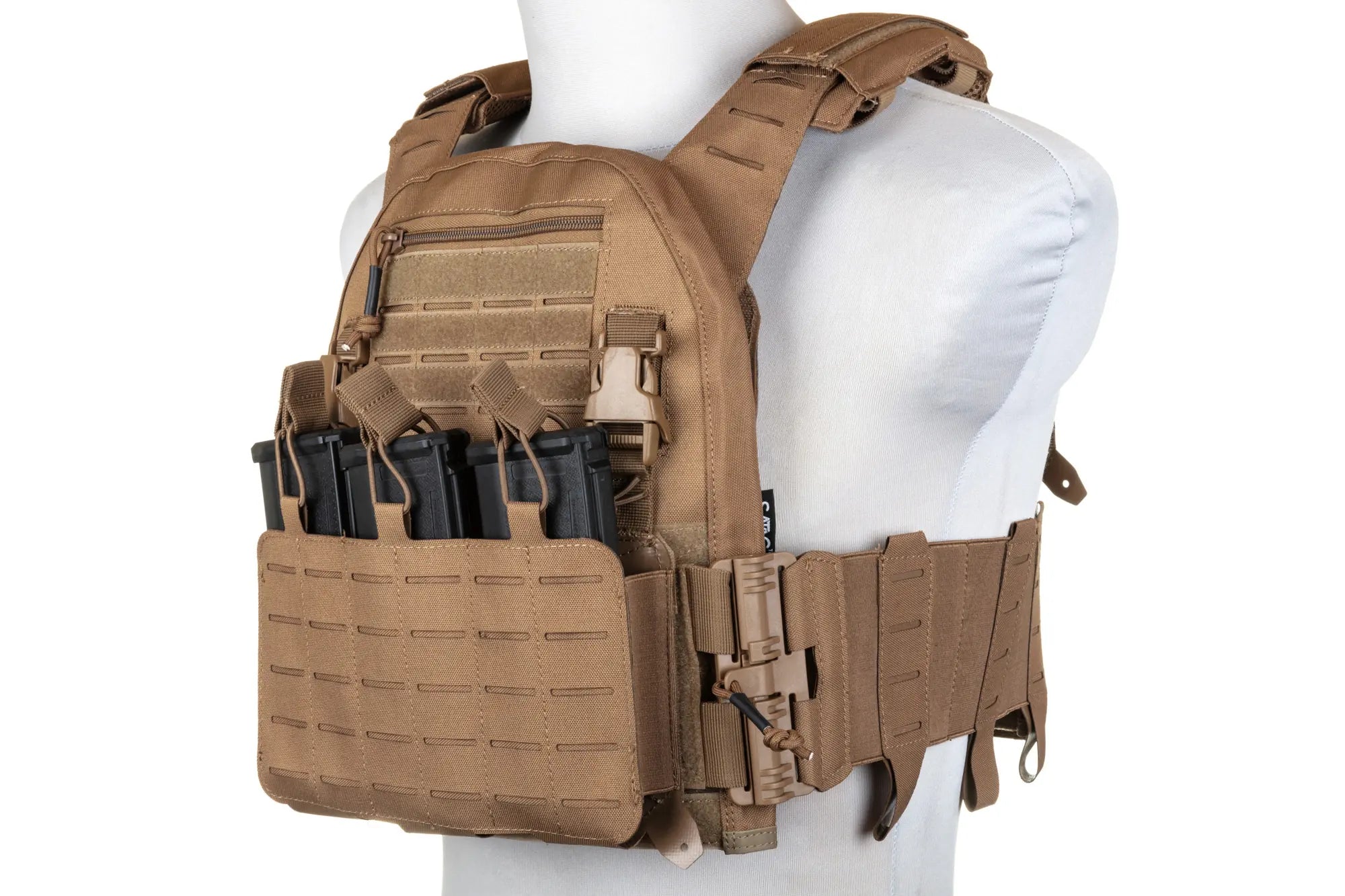 QR II Tactical Plate Carrier - hiekka
