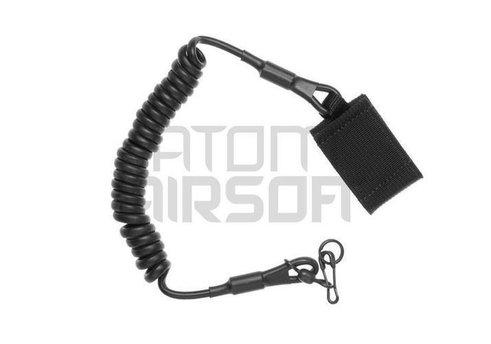 Blackhawk pistoolin varmistusnaru, lanyard with swivel – musta