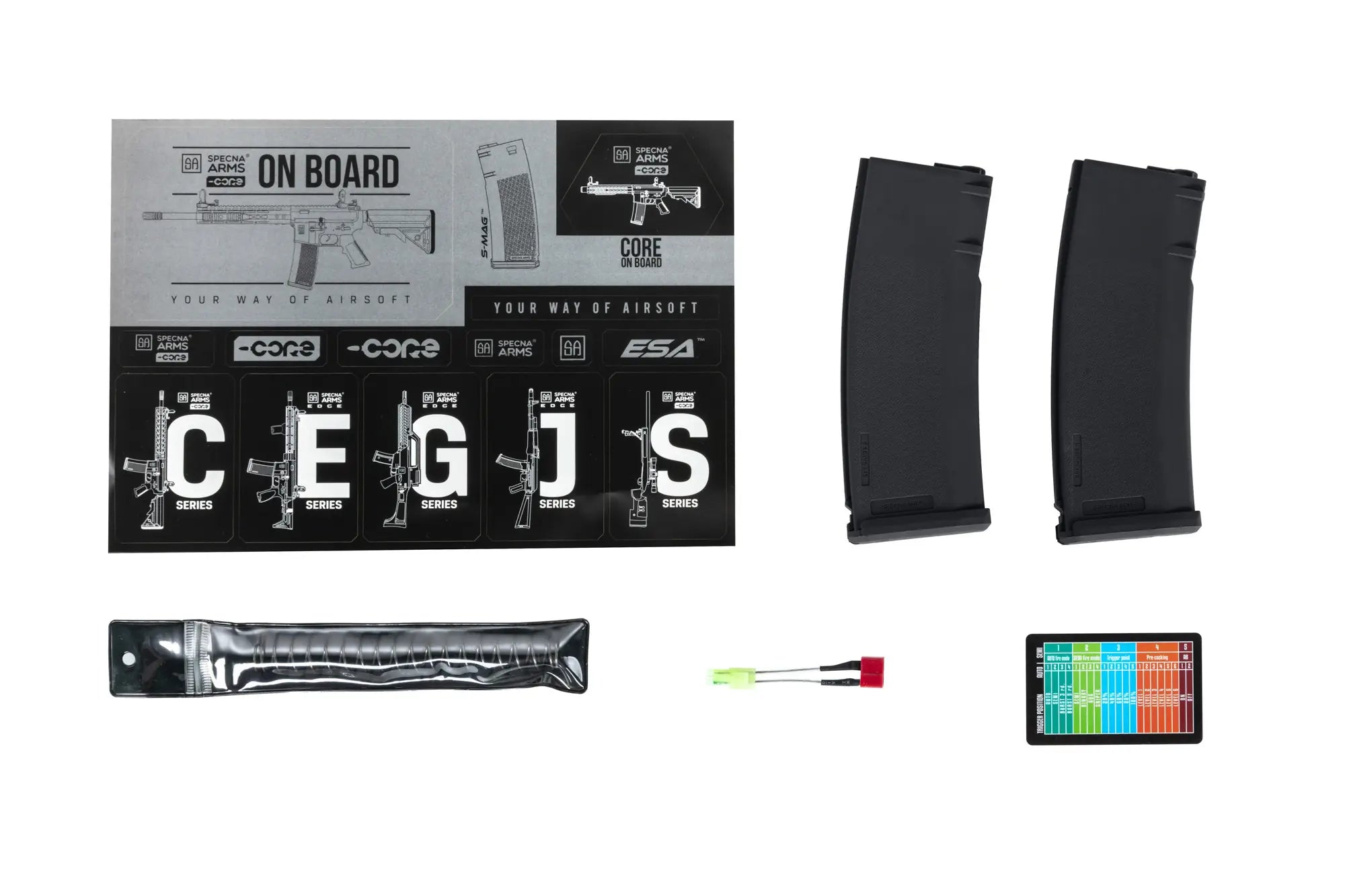 SA-C23 CORE™ HAL ETU™ Gen.2 sähköase - musta