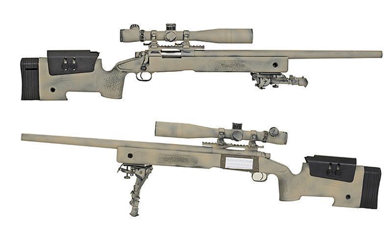 Cyma M40A3 / CM.700 pulttilukkoinen tarkkuuskivääri - dark earth