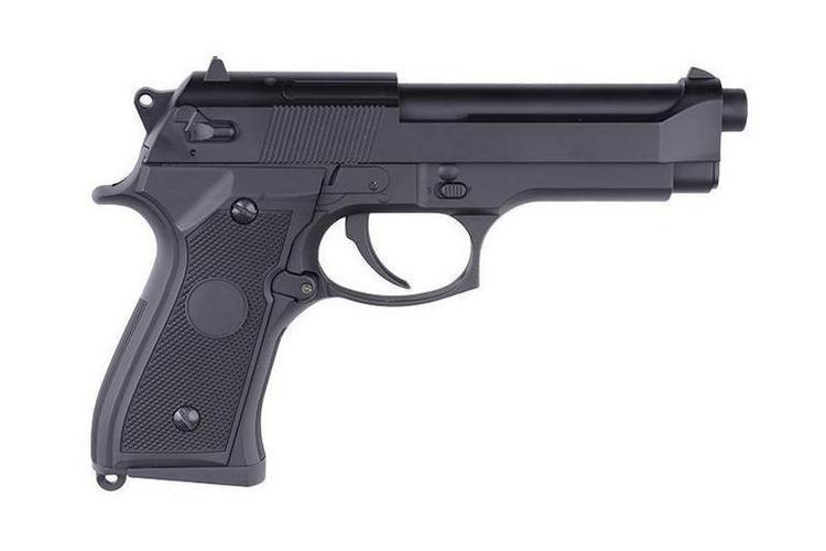 Cyma M9 AEP sähköpistooli, CM126 – musta