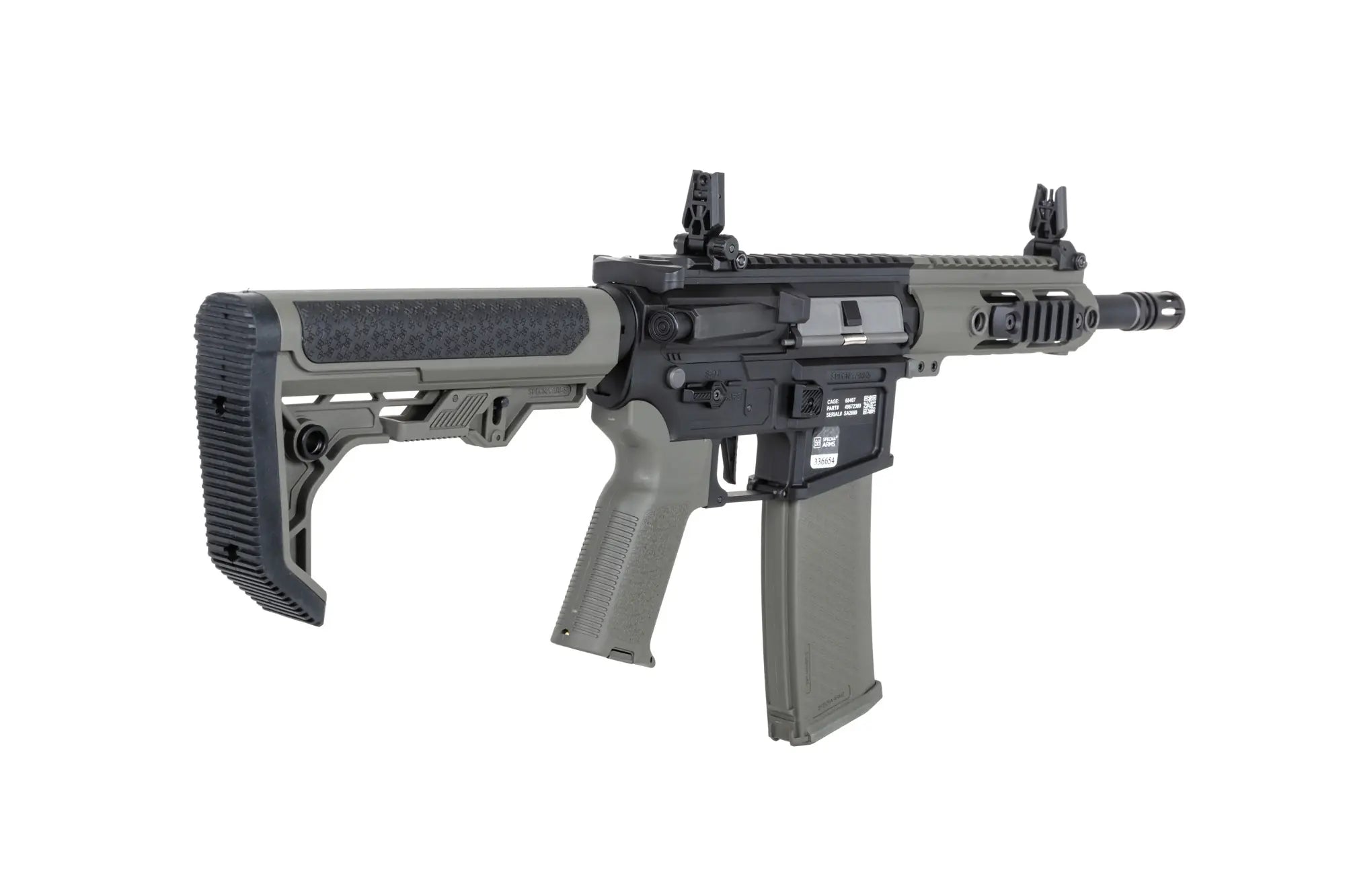 Specna Arms SA-F04-RL FLEX™ BLDC™ HAL ETU™ Gen. 2, light-ops - oliivi