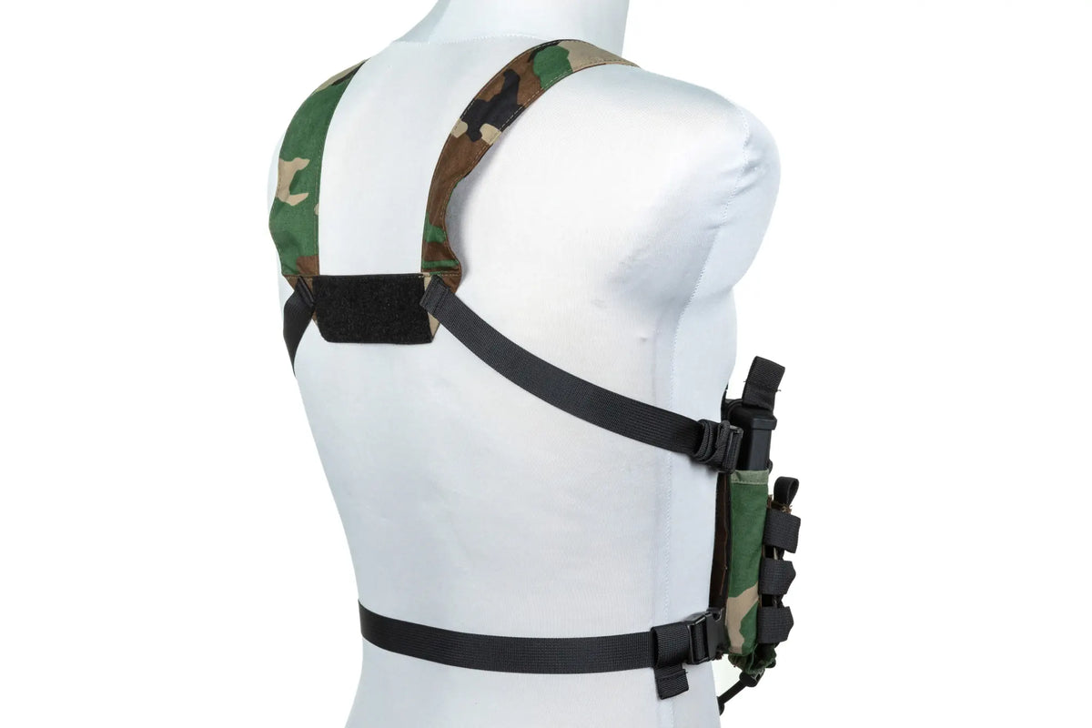 Adaptive Functional Rig Tactical Adaptive chest rig – Woodland