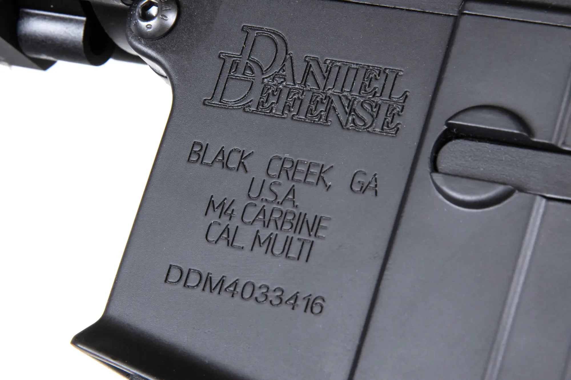 Daniel Defense® MK18 SA-E19 EDGE™ HAL ETU sähköase - musta