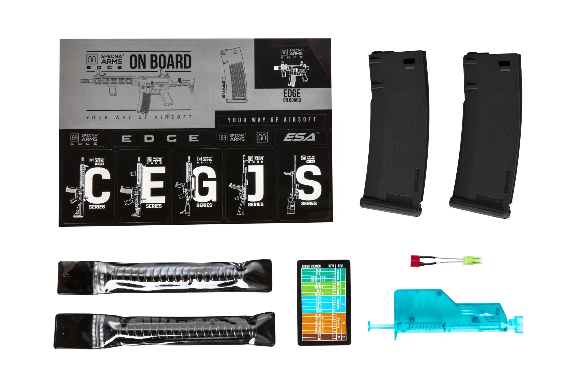 Daniel Defense® RIS III 10.5'' SA-P27 Prime™ HAL™ ETU harjattomalla moottorilla - musta