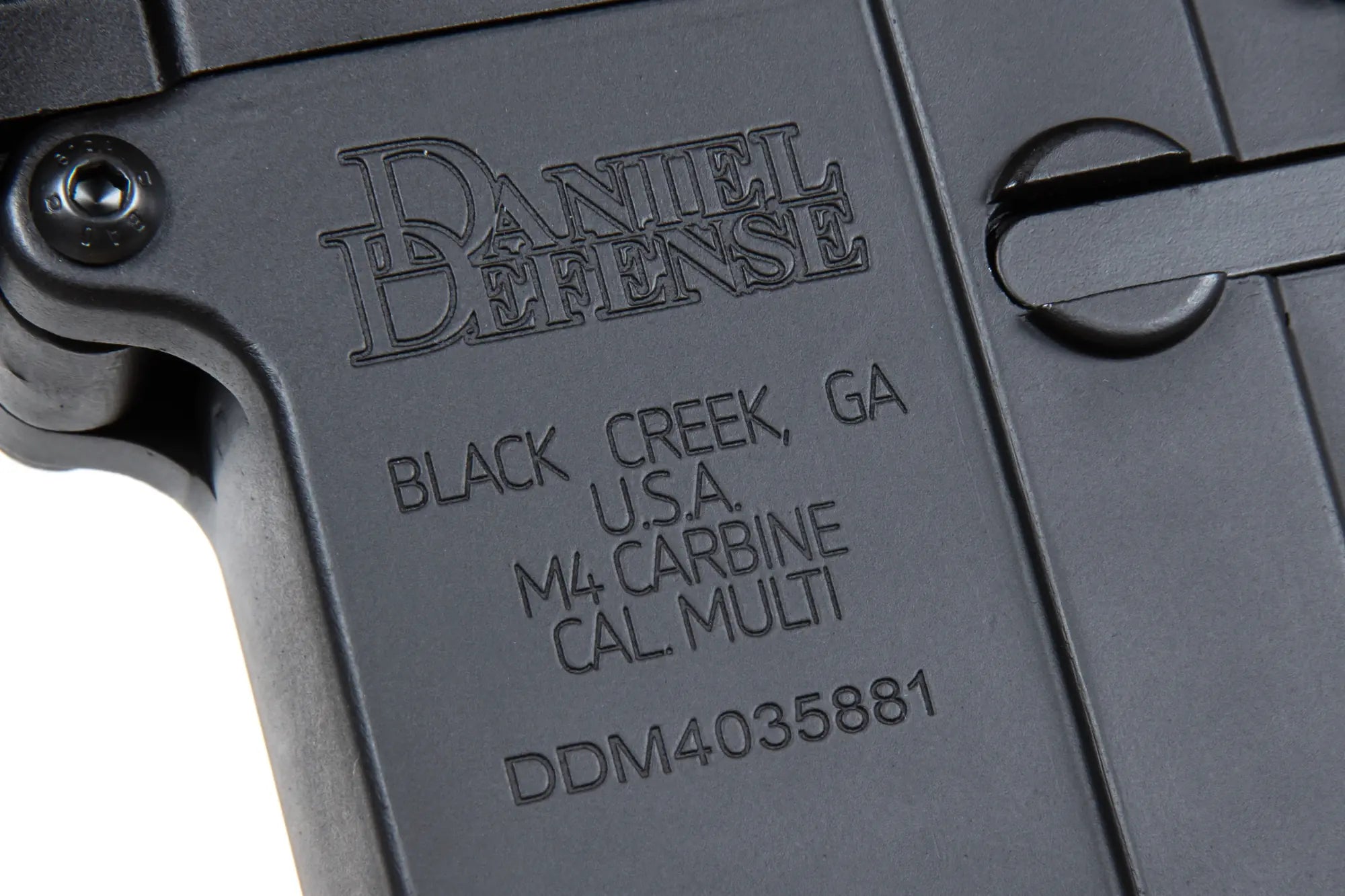 Daniel Defence SA-P19 Prime™ Aster II ETU harjattomalla moottorilla - musta