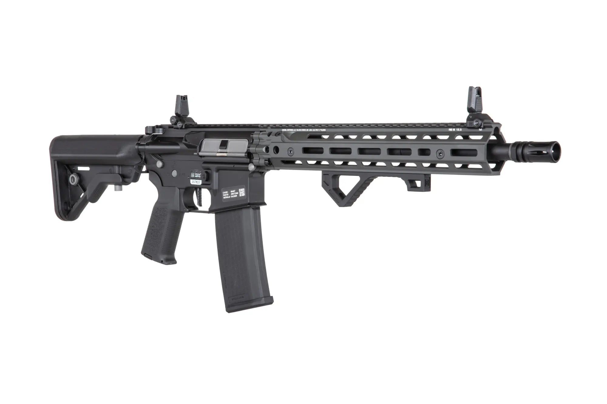 Daniel Defense® SA-E28 RISIII 14.5'' EDGE™ HAL ETU™ sähköase - Chaos Grey