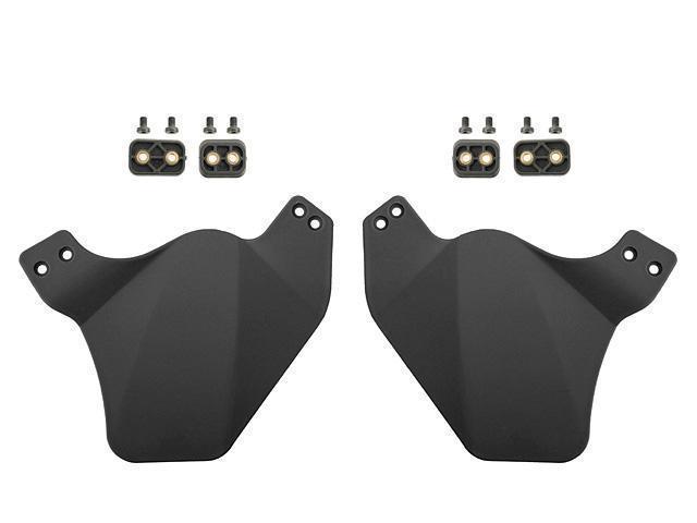 FMA Kypärän sivusuojat - musta