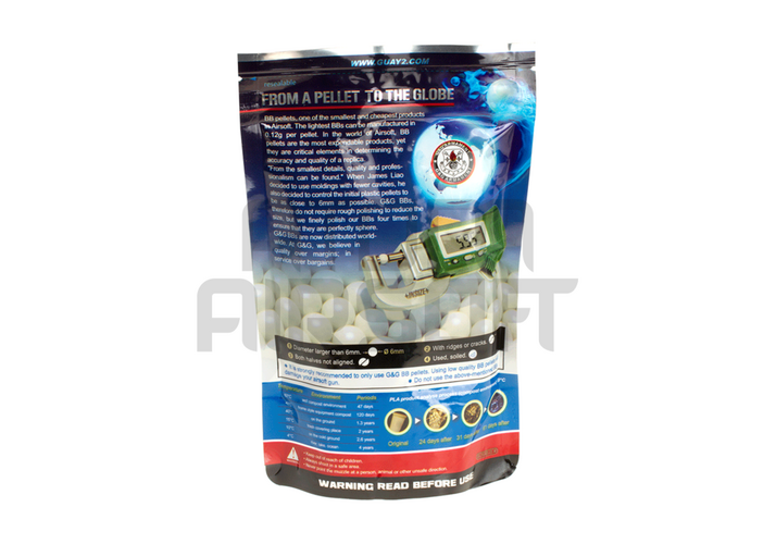 G&amp;G 0,33g Bio Precision 2000rds - harmaa