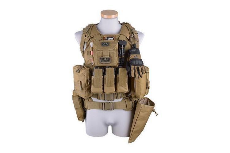 GFC Tactical M4/M16 triplatasku, MOLLE-yhteensopiva -  OD