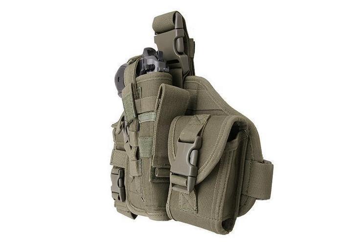 GFC Tactical Modulaarinen reisipaaneli pistooliholsterilla - OD
