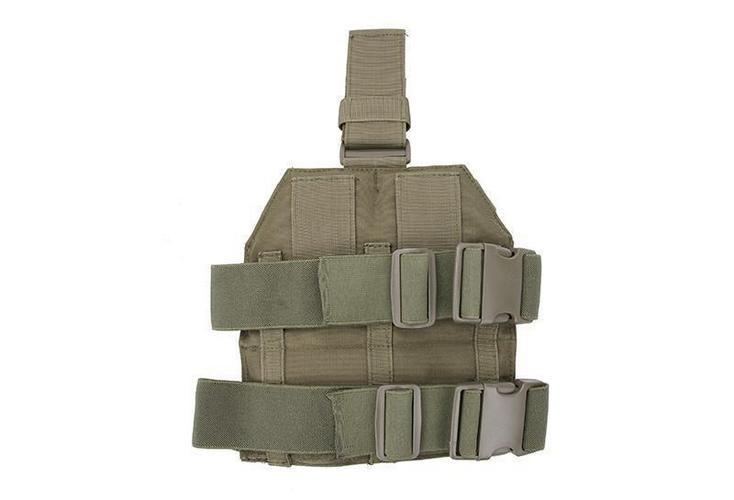 GFC Tactical MOLLE-reisipaneeli pistoolikotelolla - OD