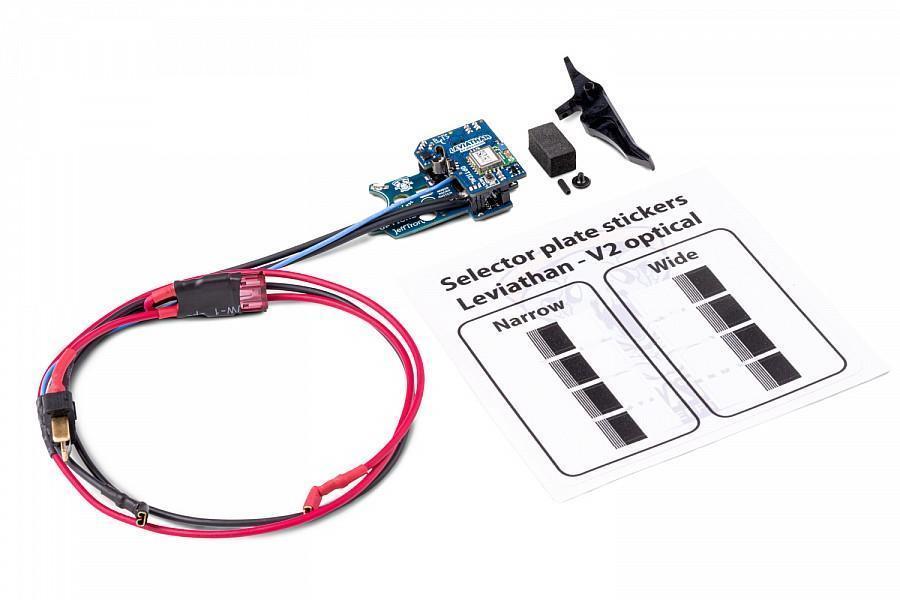 Leviathan V2, optinen (johdotus taakse + CNC liipaisin)