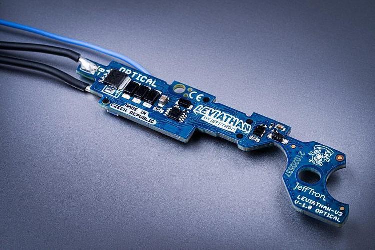Leviathan V3, optical, two-stage trigger