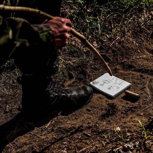 Vedenkestävä kenttämuistio 96x148 mm