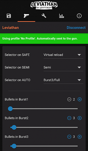 Leviathan V3, optical, two-stage trigger