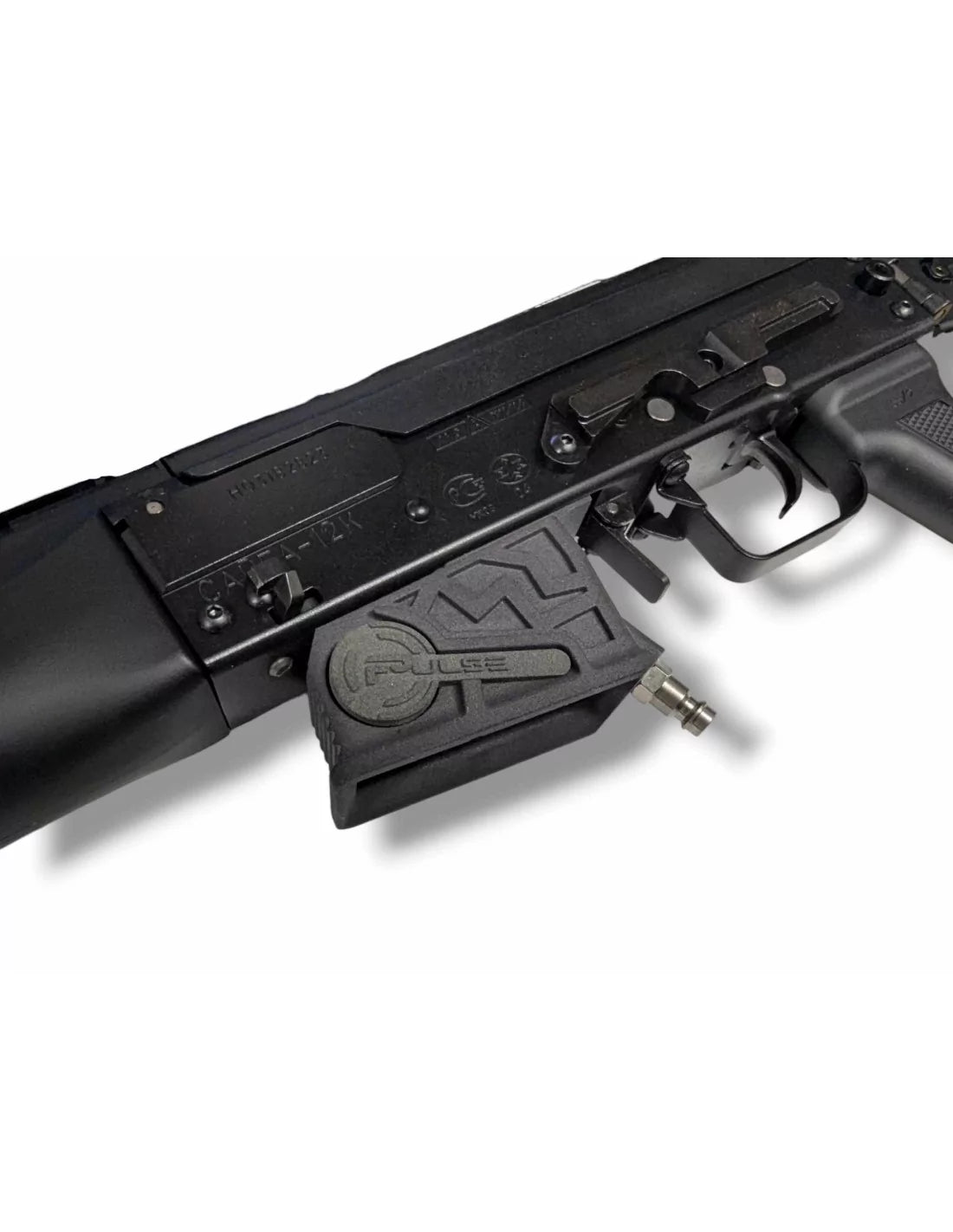 PULSE HPA SAIGA-12 M4 lipas adapteri, US liitin