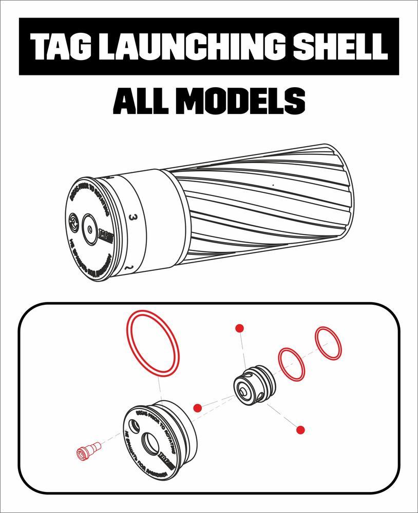 Hylsyn korjausarja - Shell Repair Kit
