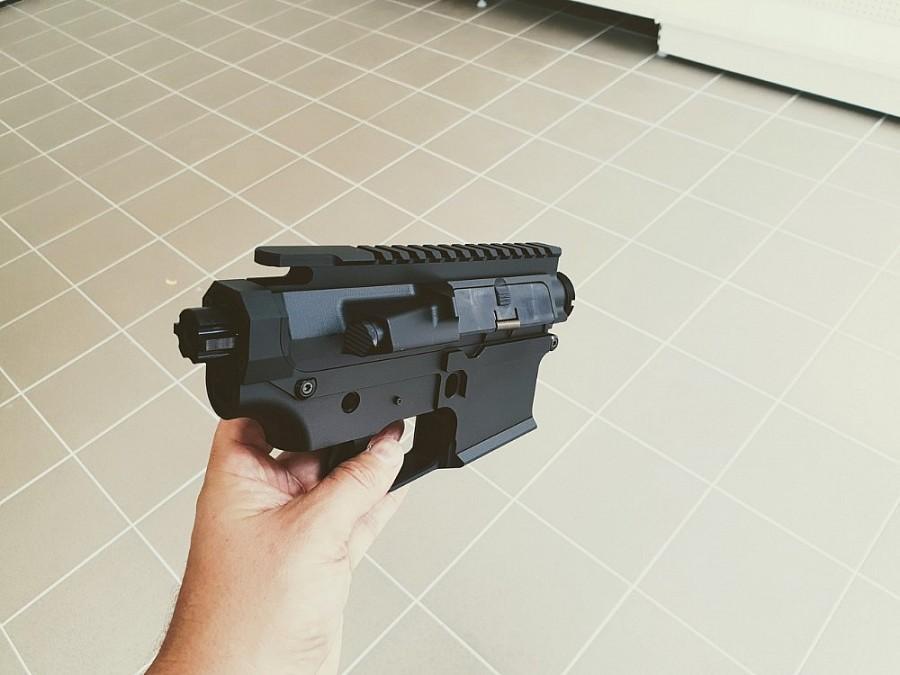 RetroArms CNC runko - C, M4/AR15 - musta