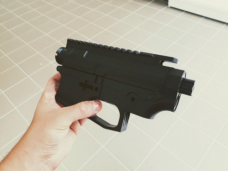 RetroArms CNC runko - C, M4/AR15 - musta