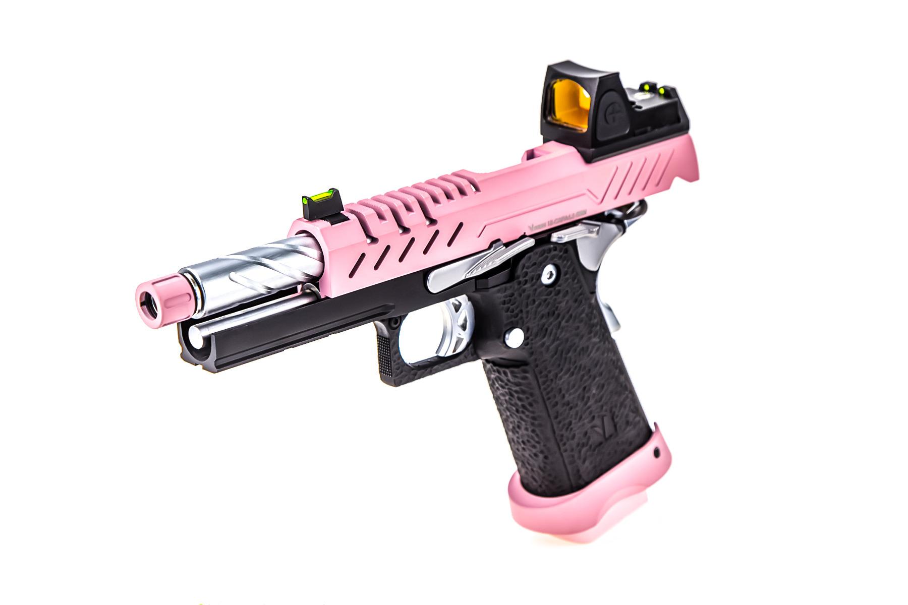 Hi-Capa 4.3 + BDS gas pistol - pink